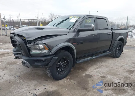 2017 Ram 1500 Rebel из США, поврежденный, VIN 1C6RR7YT8HS696330